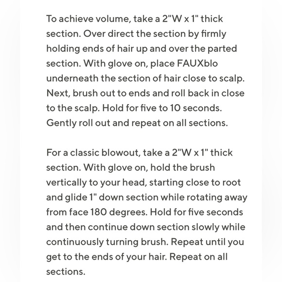 Calista Ombre Gemstone FAUXblo Heated Airless Blowout Brush. GIFT w/purcase‼️ - Picture 6 of 11